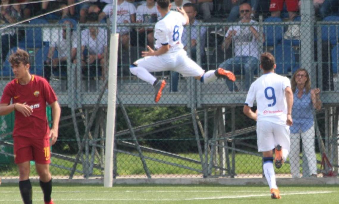 L'esultanza di Federico Zuccon