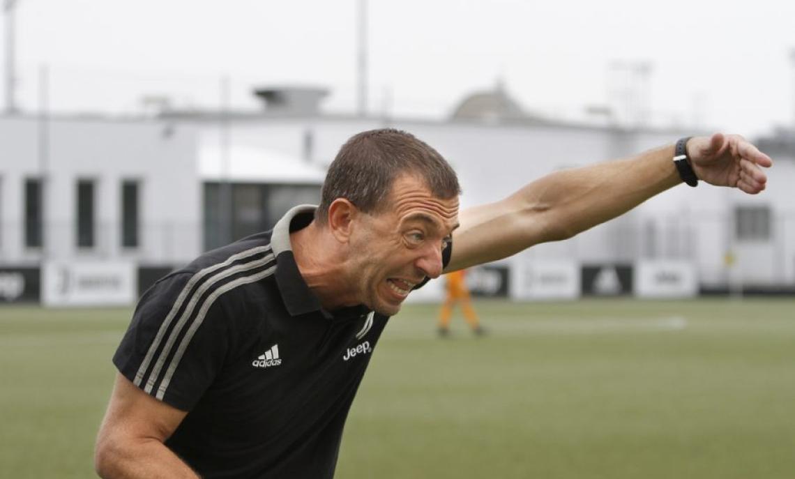 Il tecnico della JUve, Valenti