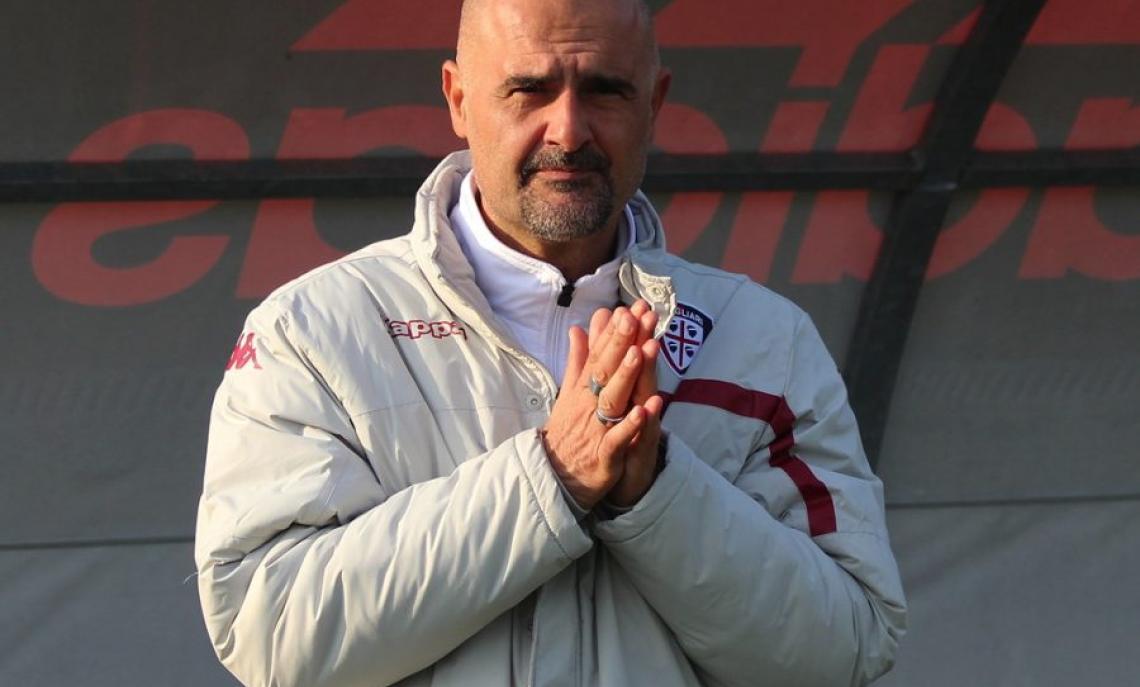 Max Canzi, allenatore del Cagliari