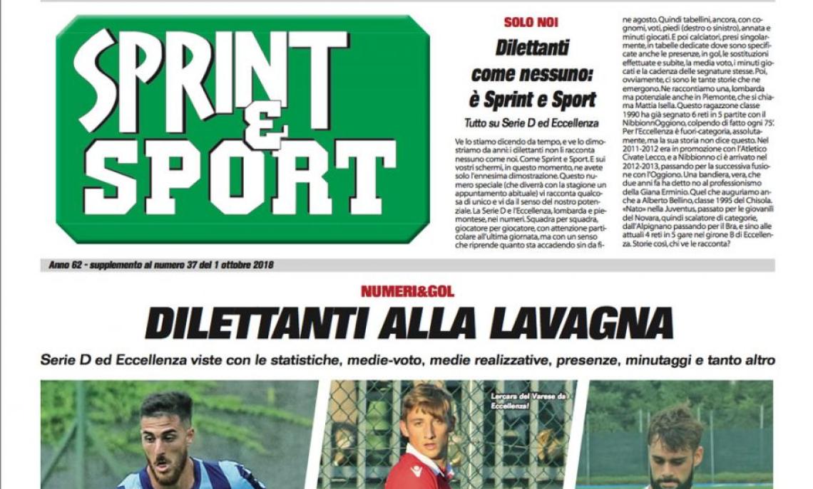 L'inserto speciale di SprinteSport