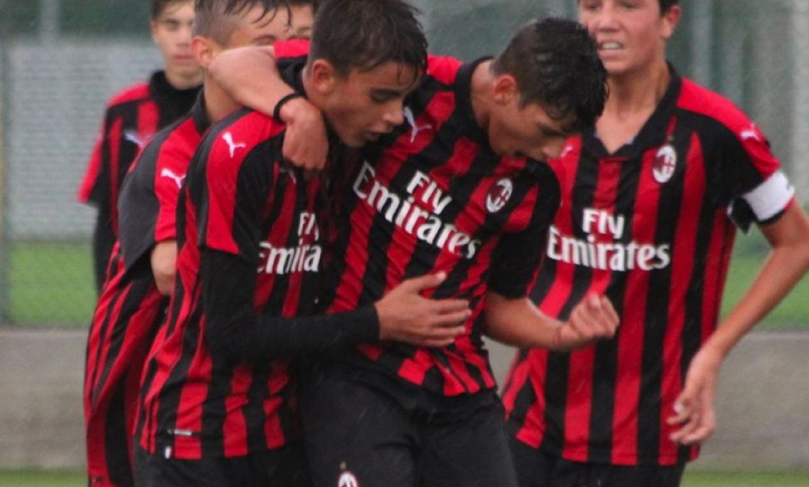 L'esultanza del Milan ma...