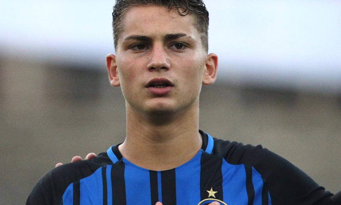 Sebastiano Esposito, attaccante dell'Inter classe 2002