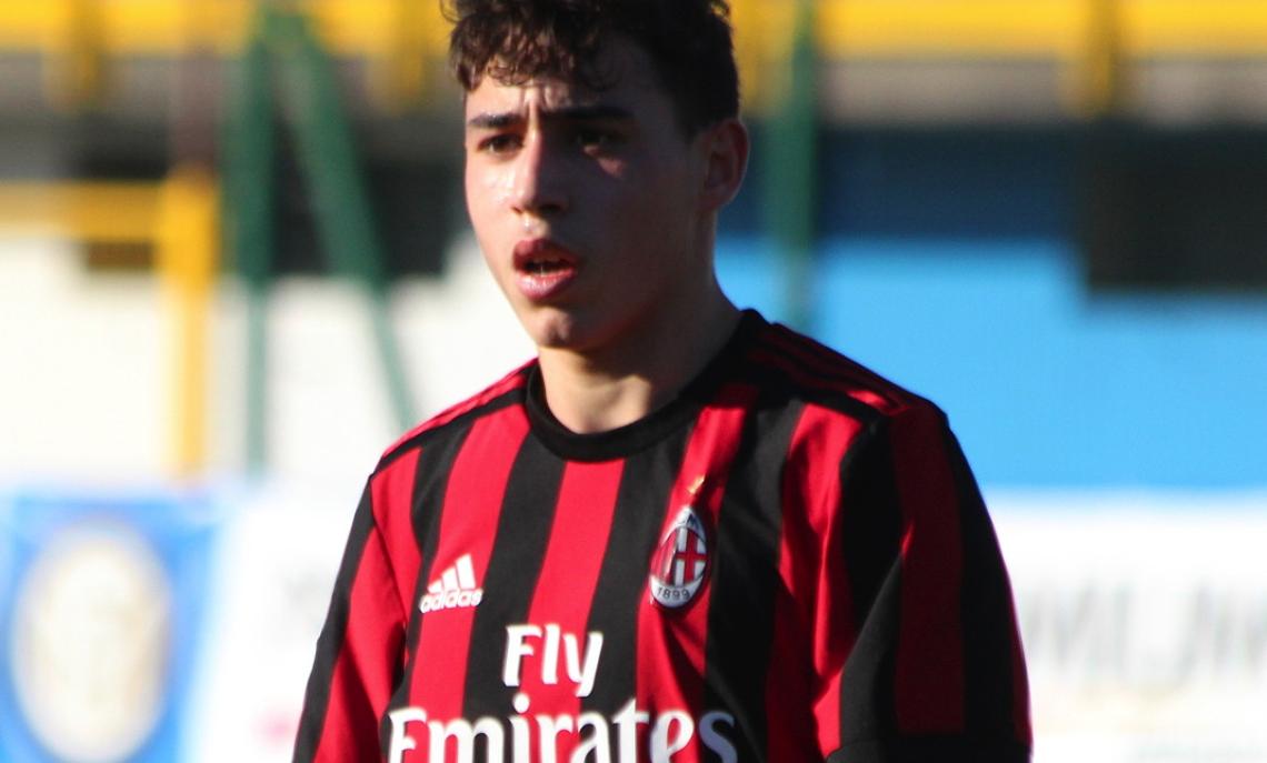 Gabriele Capanni, attaccante del Milan