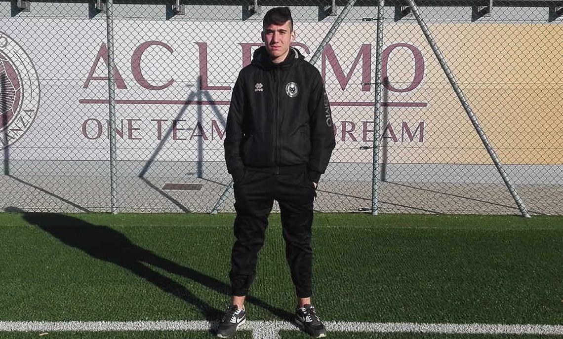 Nicol&ograve; Migliore, portiere dell'Under 16 del Lesmo