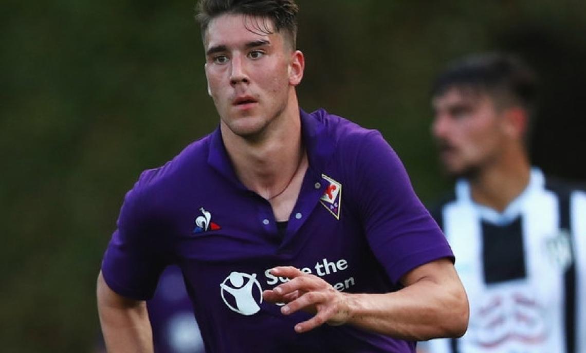 Dusan Vlahovic, bomber della Fiorentina