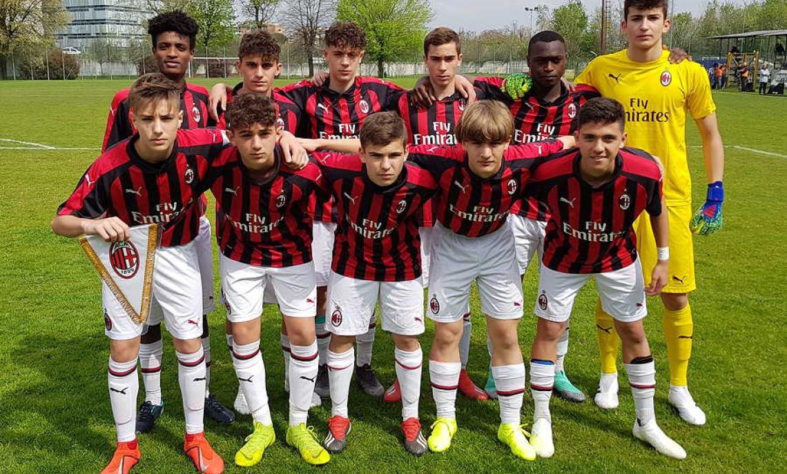 Il Milan U15 affronterà nei Quarti il Bologna