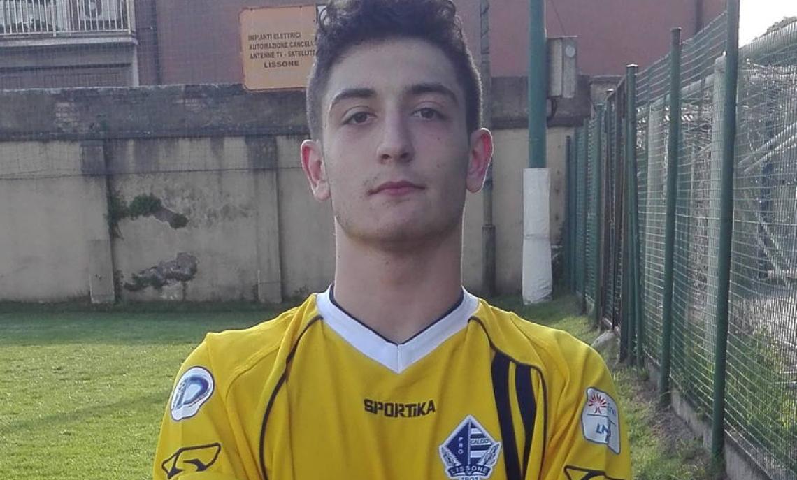 Federico Vegetti, classe 2000 della Pro Lissone