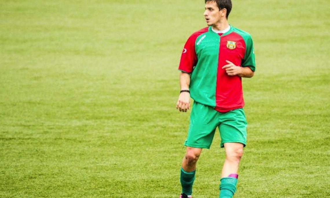 Promozione Speranza-Concorezze, l'attacante rossoverde Cristian Bonissi