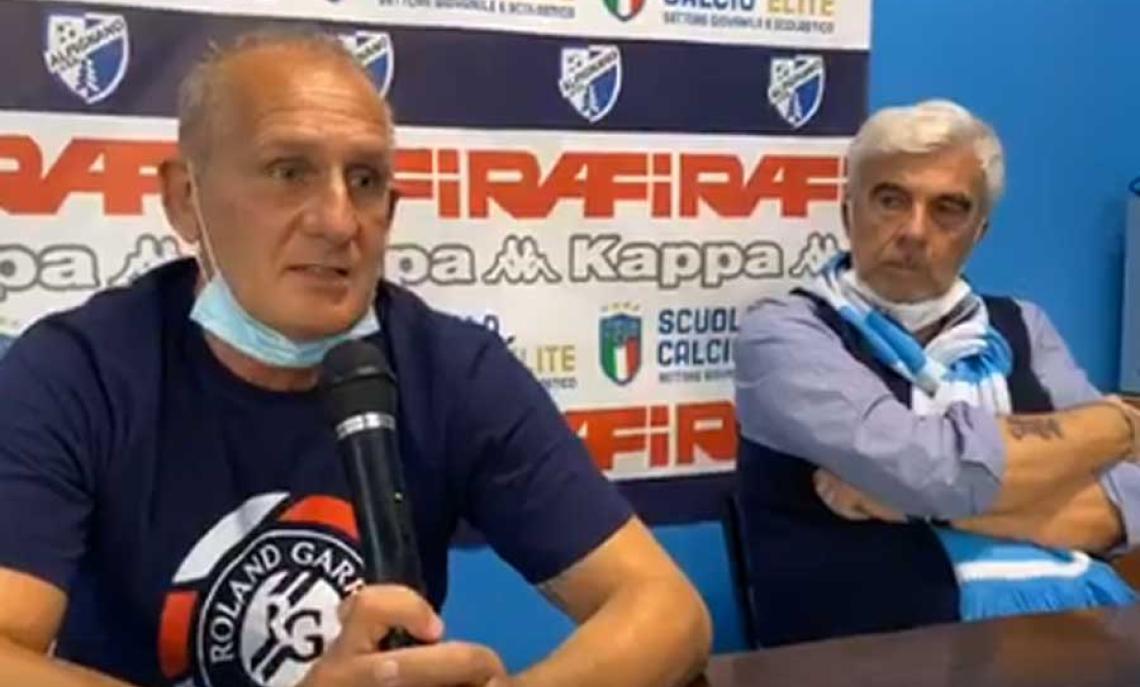 Alpignano: il tecnico Berta e il Ds Carlo Pesce