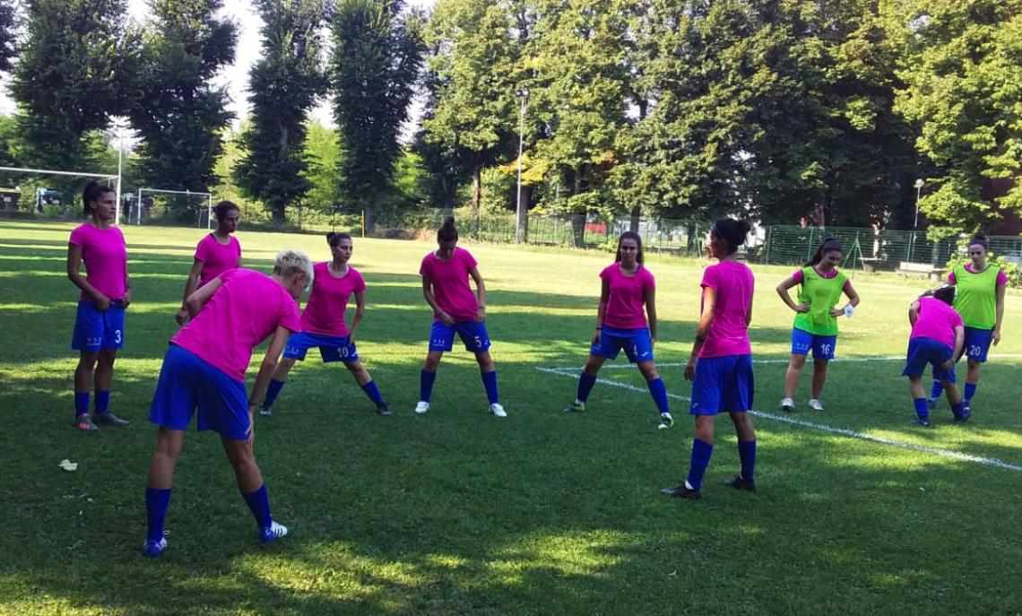 Santostefanese in allenamento