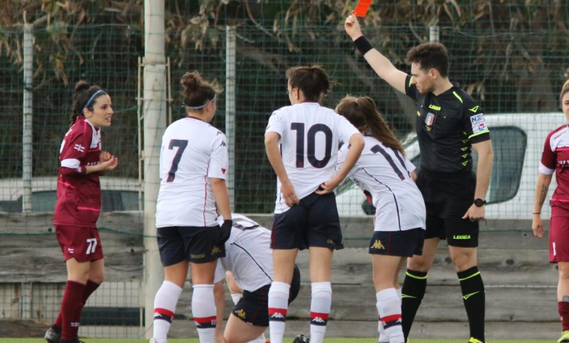 Stefania Favole espulsa (foto Valletta)