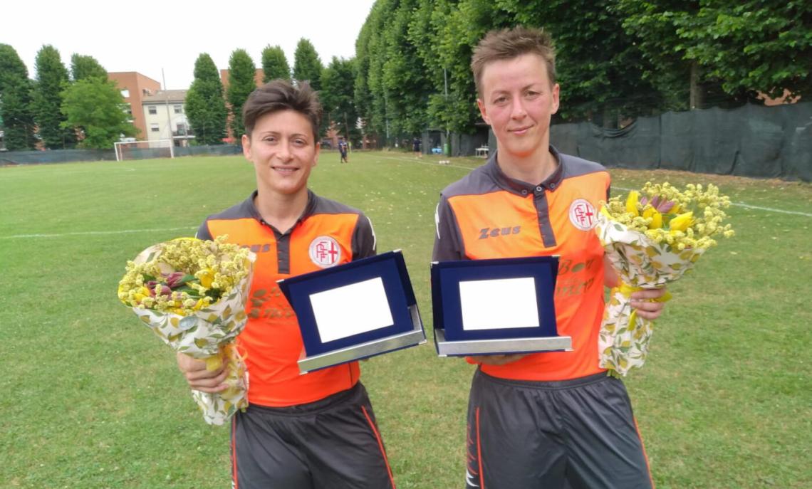 Barbara Di Stefano e Francesca Lardo dopo Alessandria-Torino Women