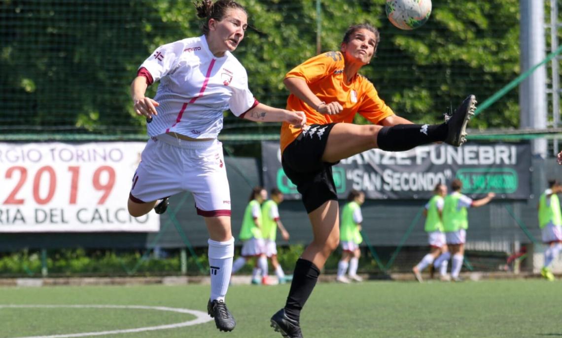 Gonnet-Lavarone in Torino Women-Independiente (foto Valletta)