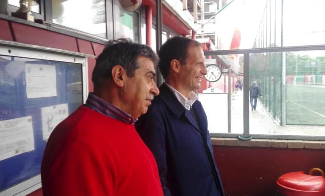 Angelo Frau e Massimiliano Allegri