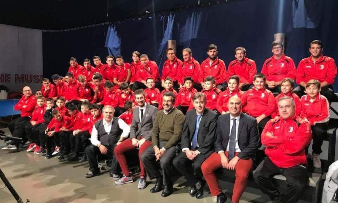 Caselle 2007 con la dirigenza