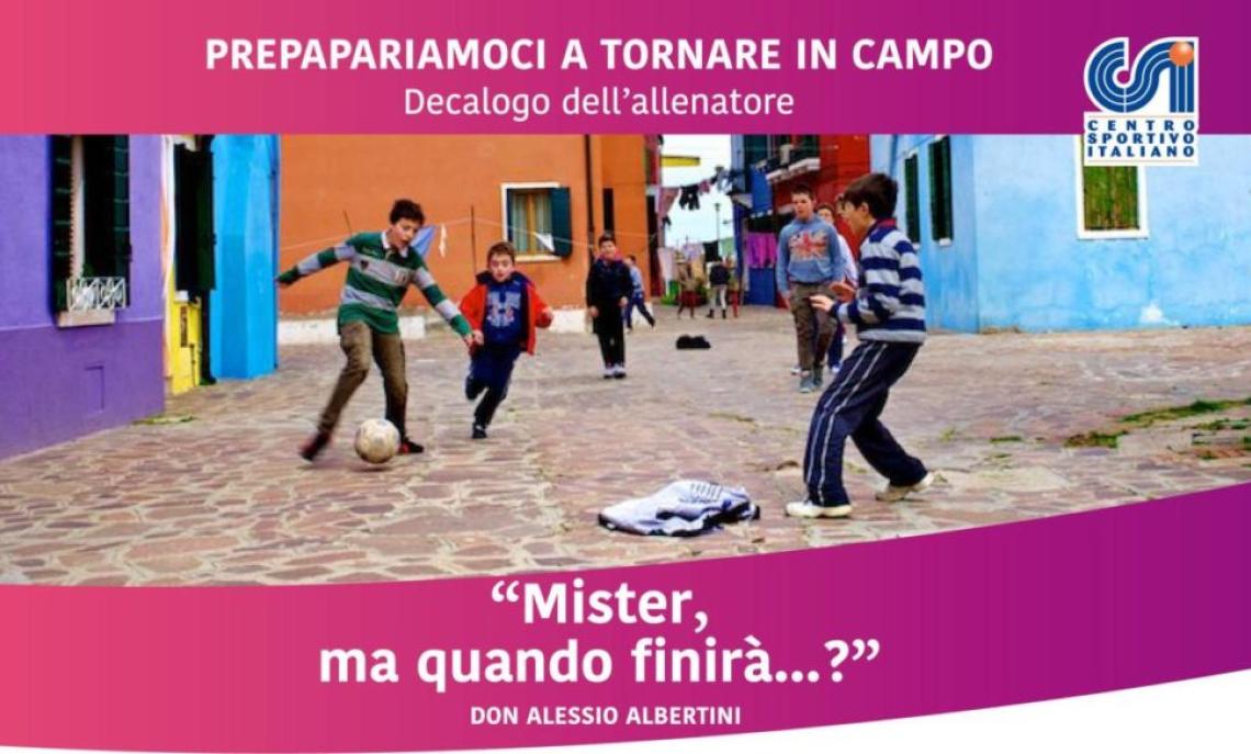 Decalogo dell'allenatore di Don Albertini