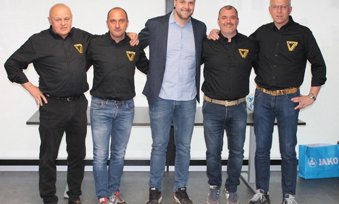 ASD Virtus Calcio: direttivo con Fabrizio Capodici