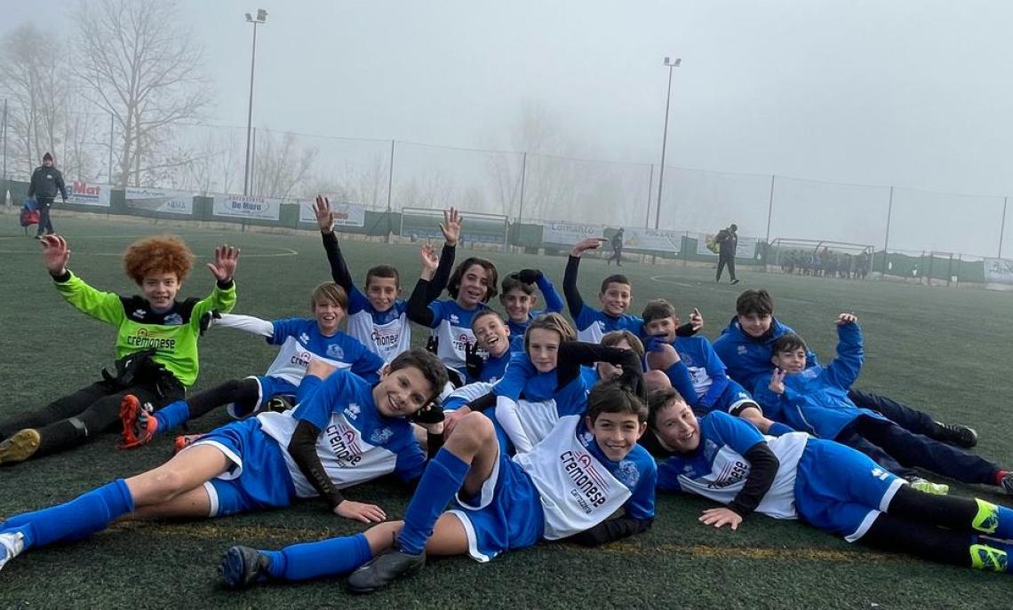 San Giacomo campione d'inverno girone H esordienti 2012