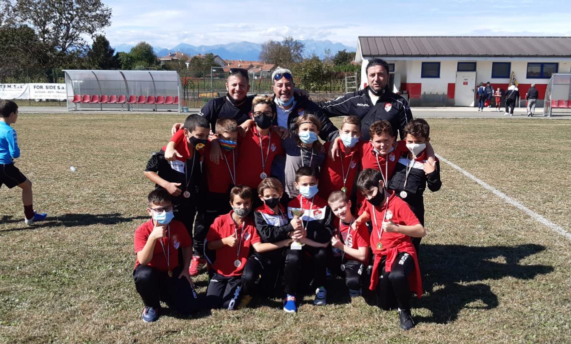 Fabio Calciano ed i Pulcini 2011 del Rosta