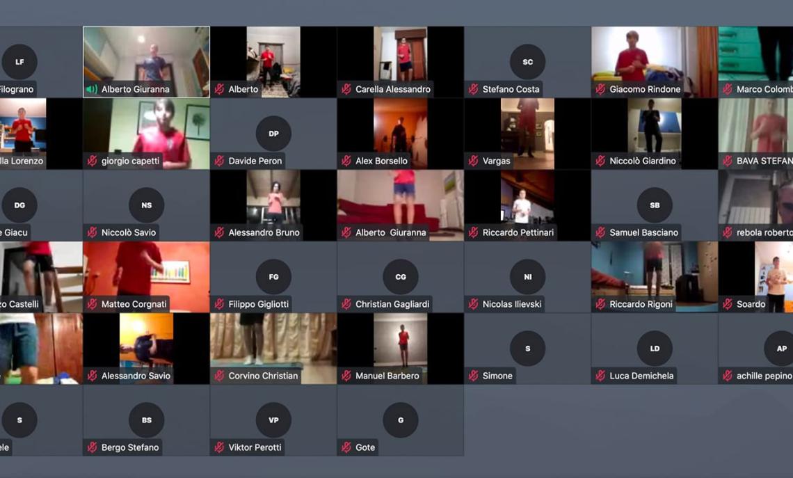 In allenamento (foto Fb USD Gassino-Sanraffaele)