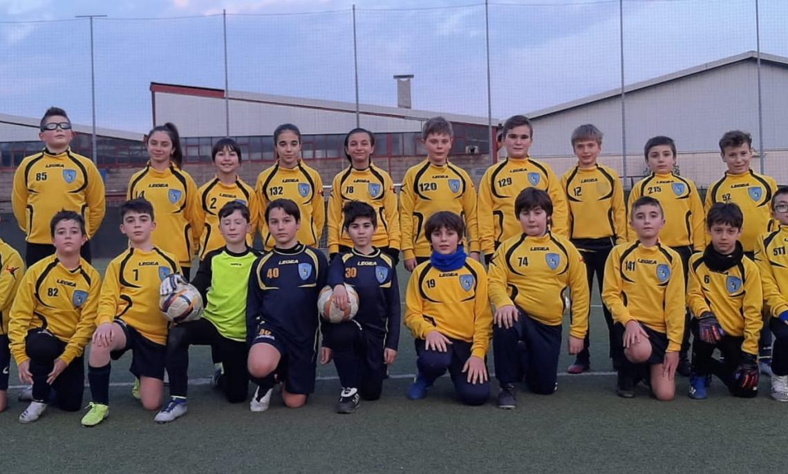 Accademia Grugliasco con tutti i suoi componenti nei Pulcini Misti