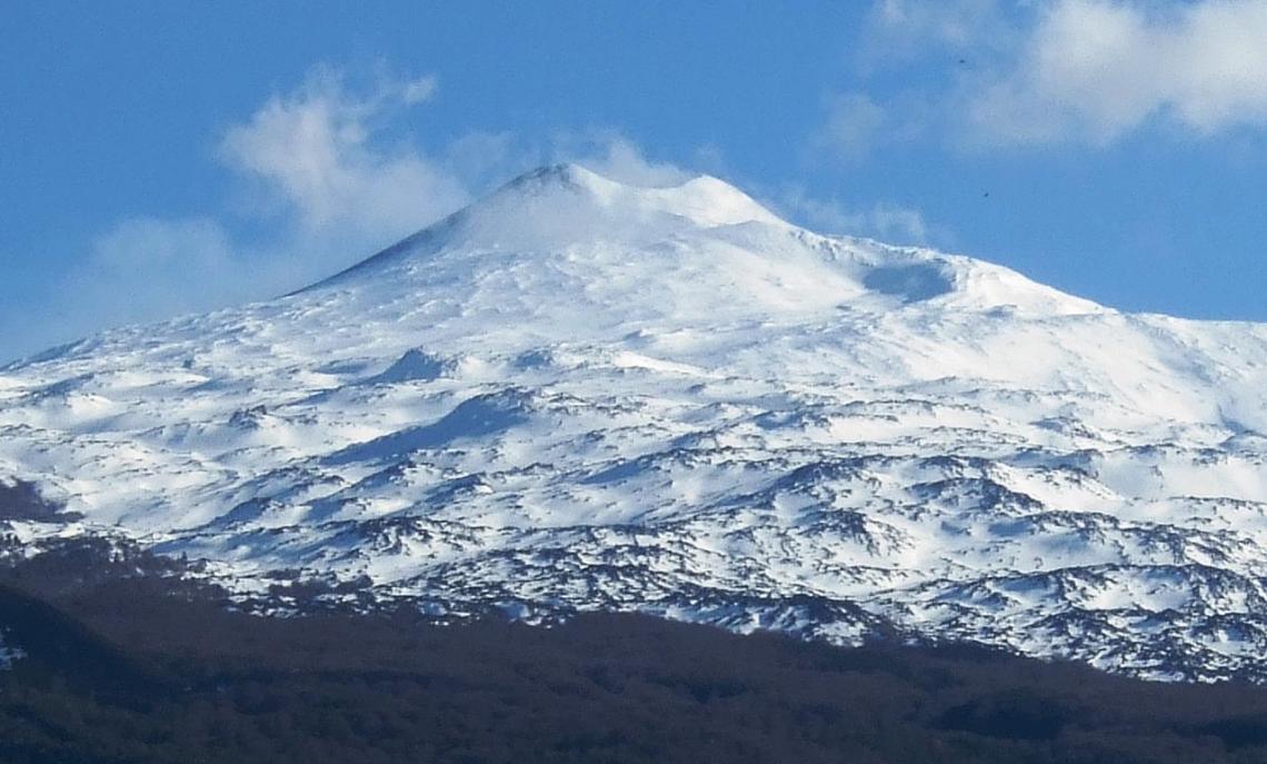 L'Etna in inverno