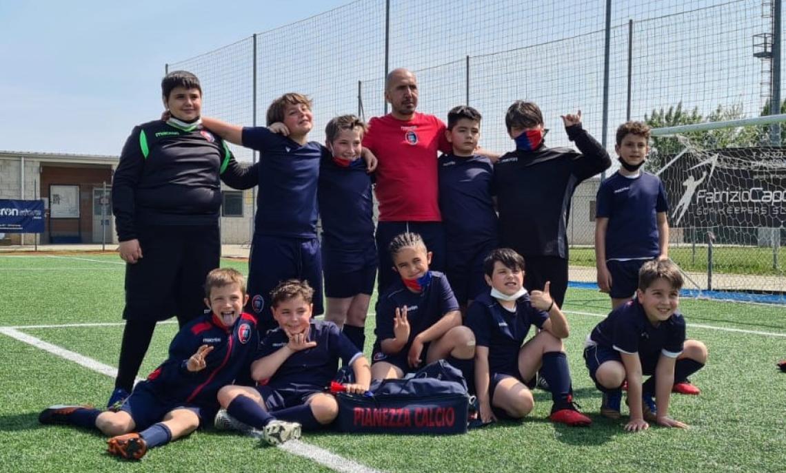 Lorenzo Minnici al Pianezza ed i Pulcini 2011