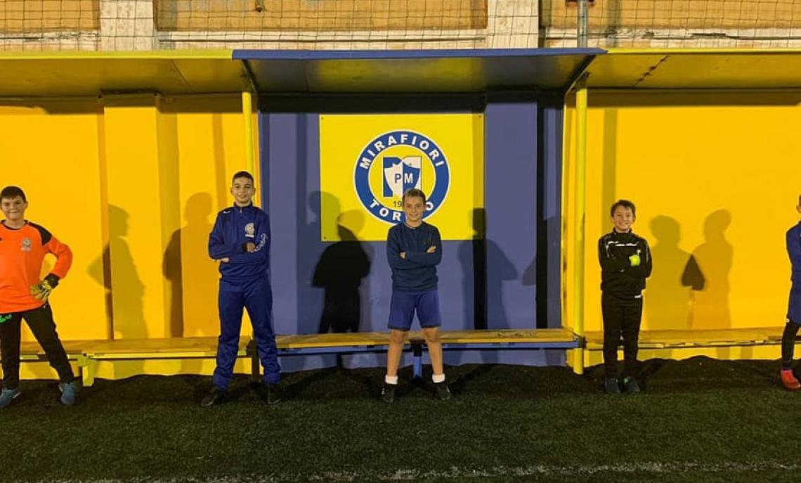 Mirafiori ultimo allenamento (foto Fb Mirafiori calcio)