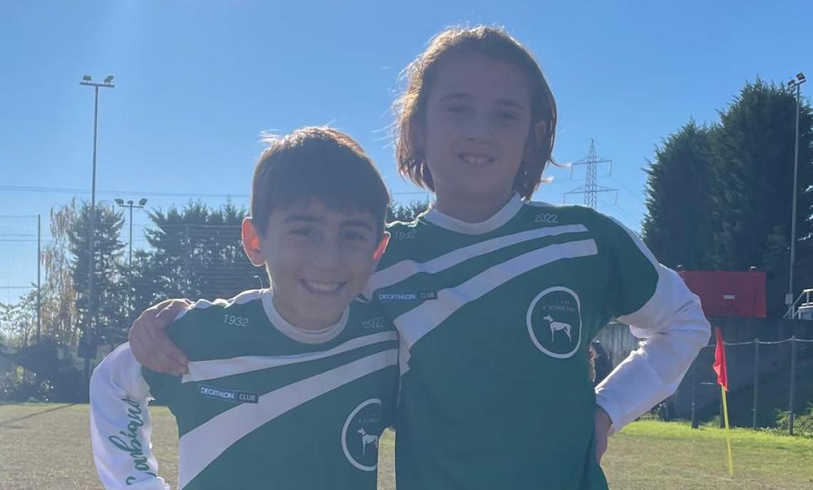 Eros Marchiori e Danilo Claretto autori delle reti decisive del match