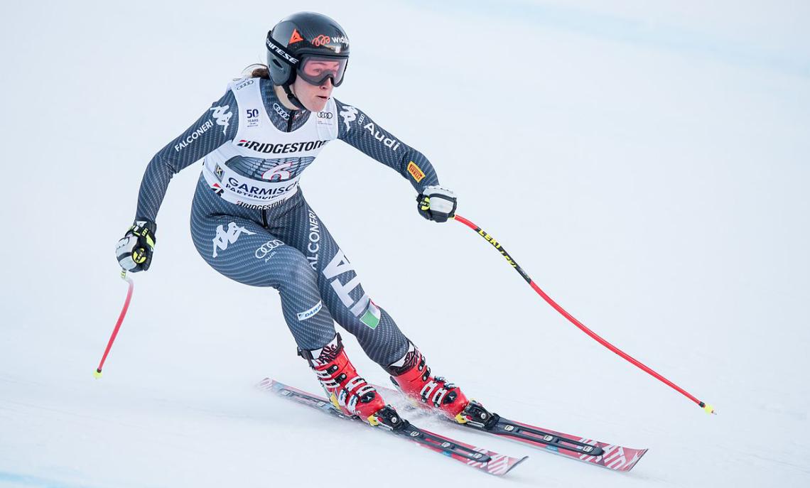 Sofia Goggia a Garmisch (foto wikipedia.org)