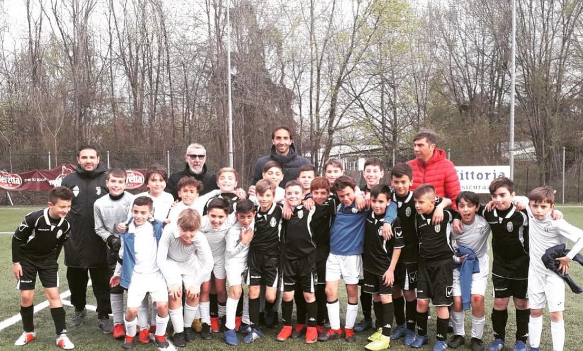 Lascaris e Chisola 2008 al torneo 'Ugi & Forma' con Emiliano Moretti