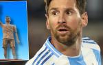 Leo Messi: è sua la statua più alta del mondo dedicata a un calciatore