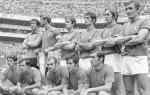 La formazione dell'Italia nella semifinale del Mondiale 1970