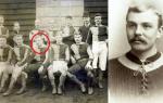L'Aston Villa del 1888 quello cerchiato &egrave; Gershom Cox