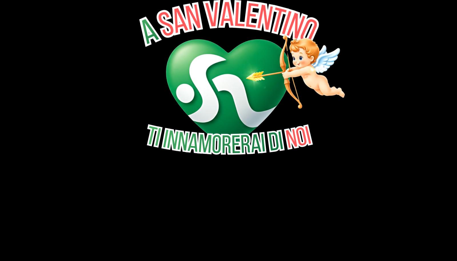 San Valentino: un mese gratis per innamorarsi del calcio