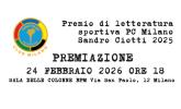 Premio di Letteratura Sportiva PC Milano &ldquo;Sandro Ciotti&rdquo; 2025