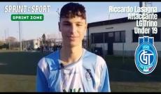 Riccardo Lasagna, attaccante del LG Trino Under 19