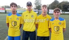 Pietro Peverati, Luca Malos, Simone Gallizio e Gioele Guerra