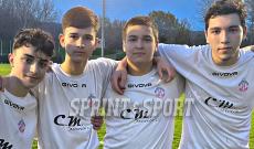 Alessandro Cirstean, Damiano Apicella, Gabriel Lucà e Jacopo Terlizzi, Ivrea Banchette under 16