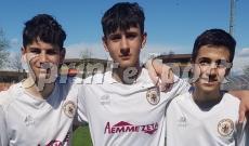 CRESCENTINESE-LIVORNO BIANZE' UNDER 15 - KEVIN RAFFONE TOMMASO BUSNENGO CRISTIAN GENNARO