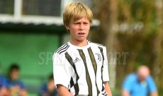 Rappresentativa Sperimentale Under 14 Piemonte e Valle d'Aosta, in foto Giacomo Parena centrocampista della Sisport 2011