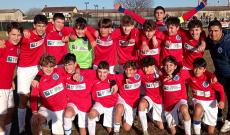 Provinciali Asti, mvp della settimana, in foto: il Carmagnola Under 14 che ha vinto il big match con il Canelli (2-1)