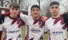 Under 16 Provinciali Pinerolo, Piossasco-Pinerolese Sport 3-1: Pietro Balansino, Mateo Bernabè Fernandez, Gabriel Giorda.