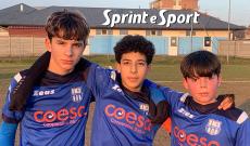 Lorenzo Lambiase, Adam Kassimi, Matteo Maselli San Maurizio Under 14 convocati in rappresentativa