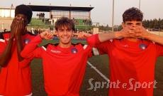 Ibrahima Ndiaye, Giulio Zenoni e Lazrak Loulidi, mattatori del match contro Monza