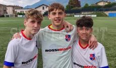 BRESCIANI, FERRARI E FERREL, VIRTUSCISERANO BERGAMO UNDER 15