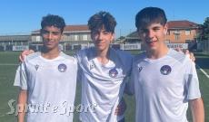 Torneo delle Province Under 14 CD Pinerolo - CD Ivrea 4-1: Zakaria Mamor, Nikolas Biamino e Jona Danna