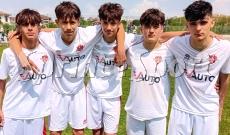 DIAVOLETTI-ROMAGNANO UNDER 15 - STEFANO TIBALDI CARLO GRANERIS MARCO GUARDIGLI DIEGO ROMANO ALESSANDRO VERONESE