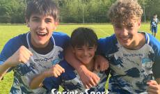 Under 14 Play Off Luserna-Infernotto 1-0: Jona Danna, Mattia Carone e Christian Stallè