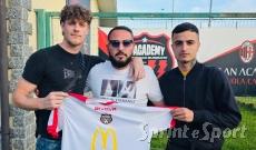 Patrick Scorti, Alessandro Maione e Nicolò Dapoto; CB ACADEMY